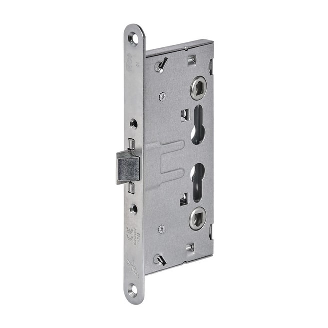 BLOC PORTE MÉTALLIQUE BÂTI D'ANGLE EXTÉRIEUR 1V EI30 1200 x 2050 RAL 9016 gallery image